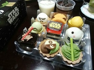 スターウォーズケーキ